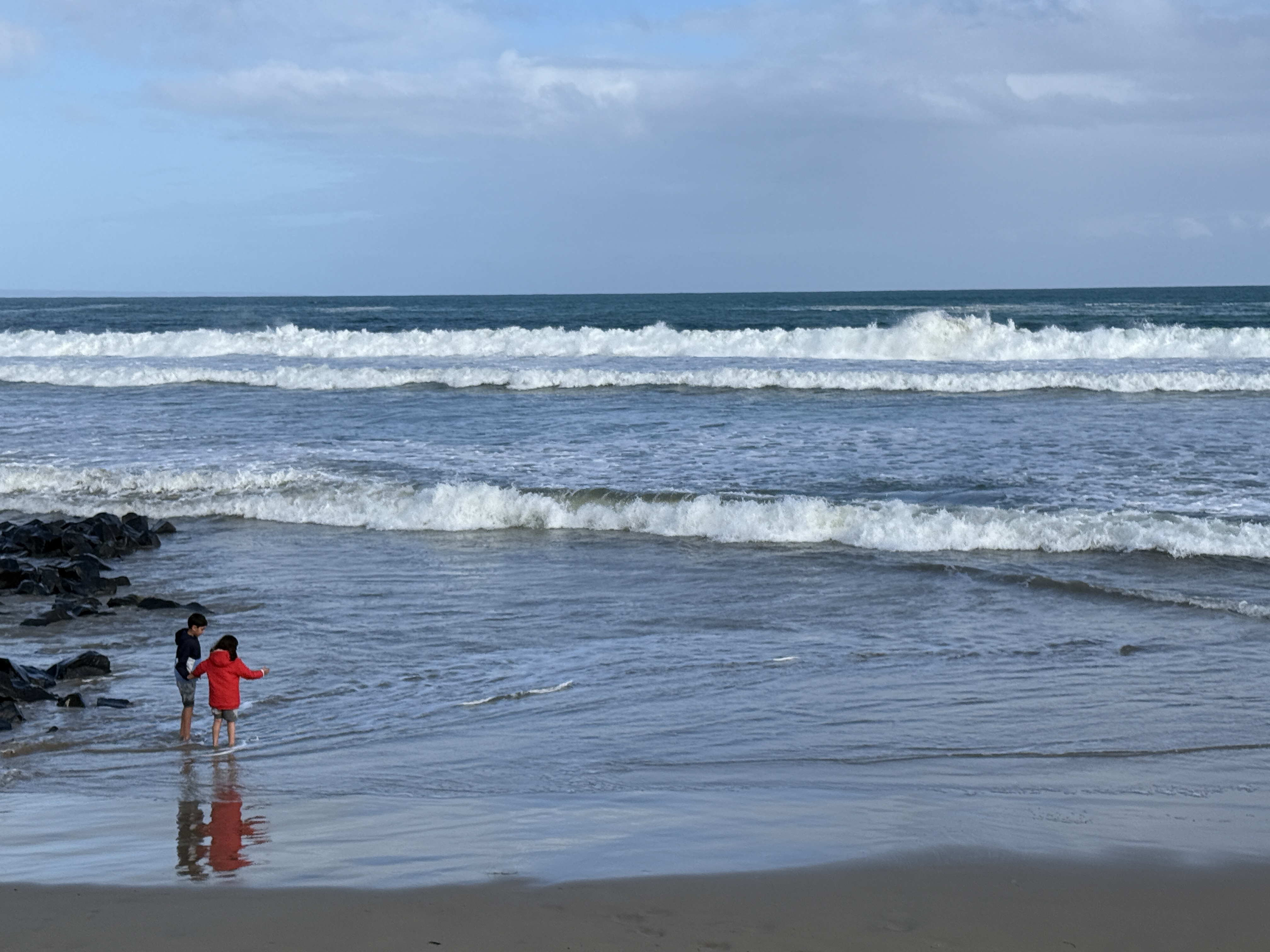 Surfing at Inverloch